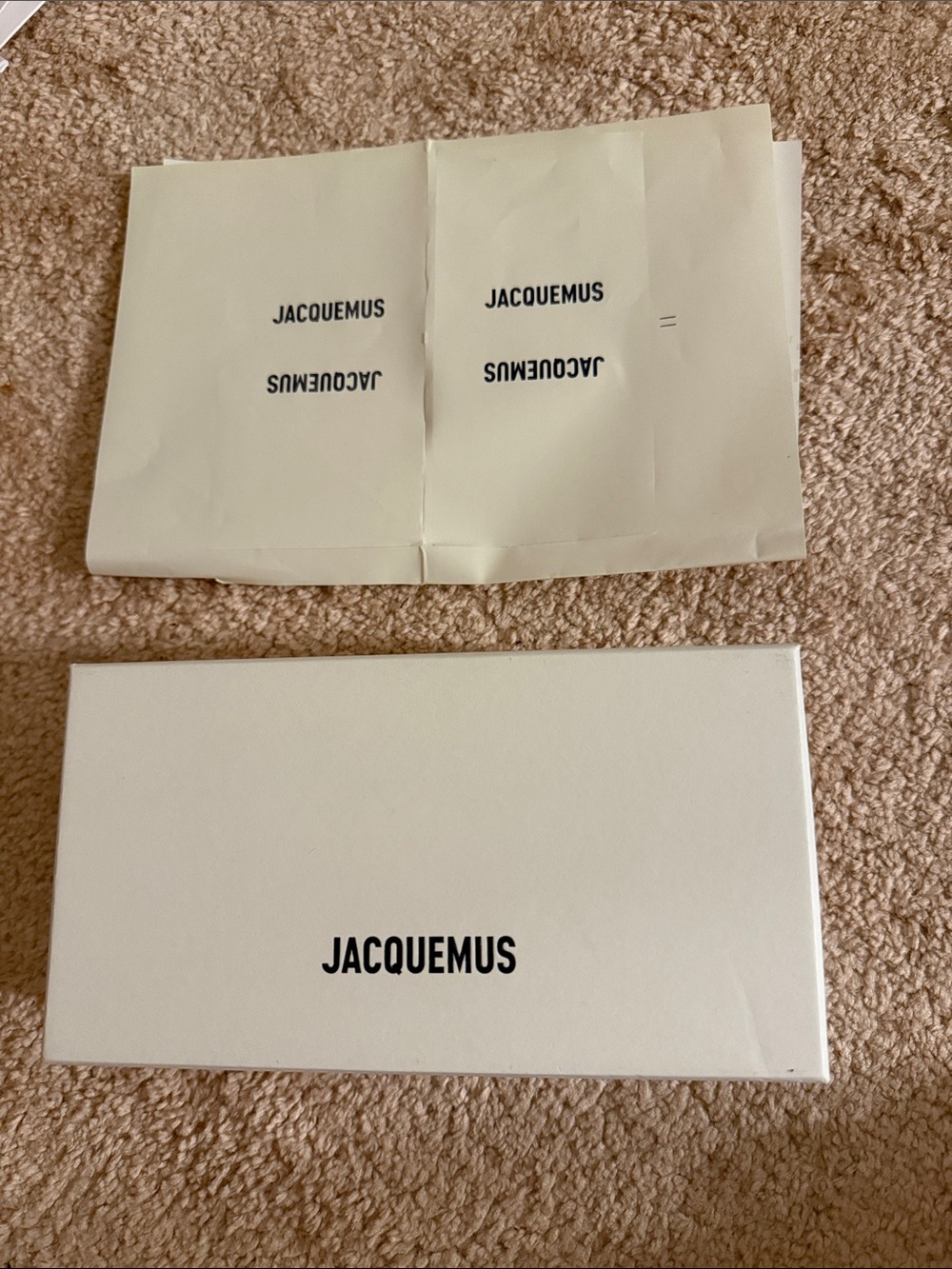 🧡NEW Jacquemus box with tags